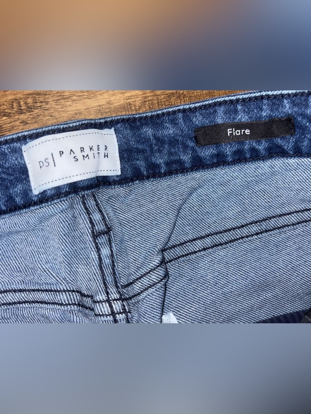 Parker Smith Mid Rise Flare Leg Jeans Size 28 - Picture 2 of 9